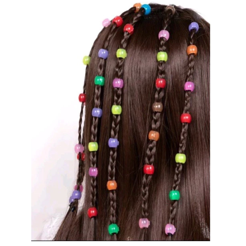 kit 100 Tererê Tic Tac Presilha Para Cabelo Infantil Colorido
