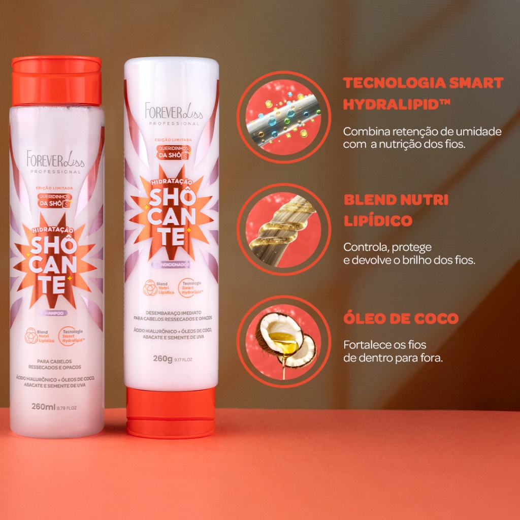 Kit Shampoo e Condicionador Hidratação SHÔcante Forever · foto 2