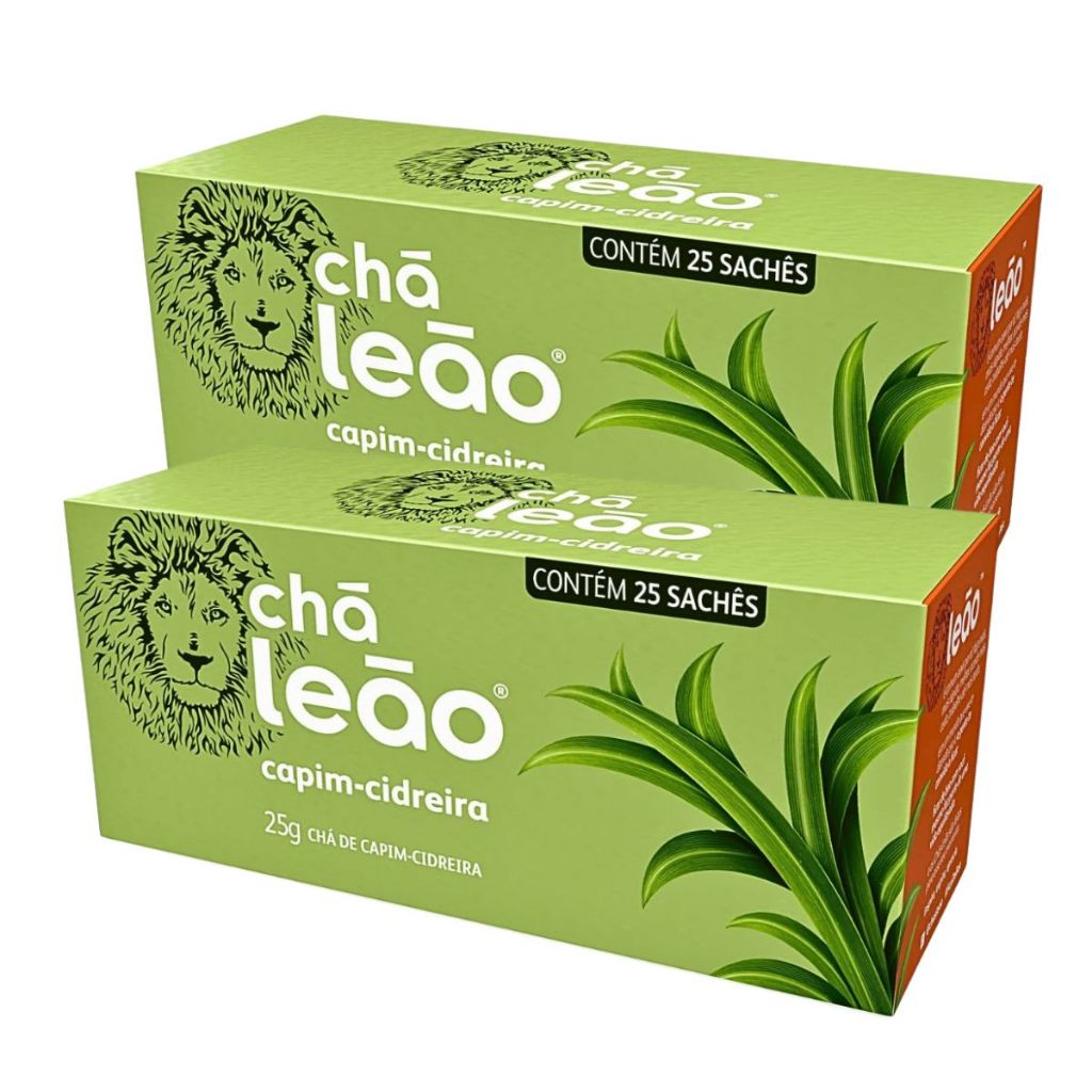 Kit 2un Chá Cidreira Leão 25 Sachês