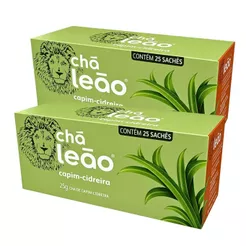 Kit 2un Chá Cidreira Leão 25 Sachês
