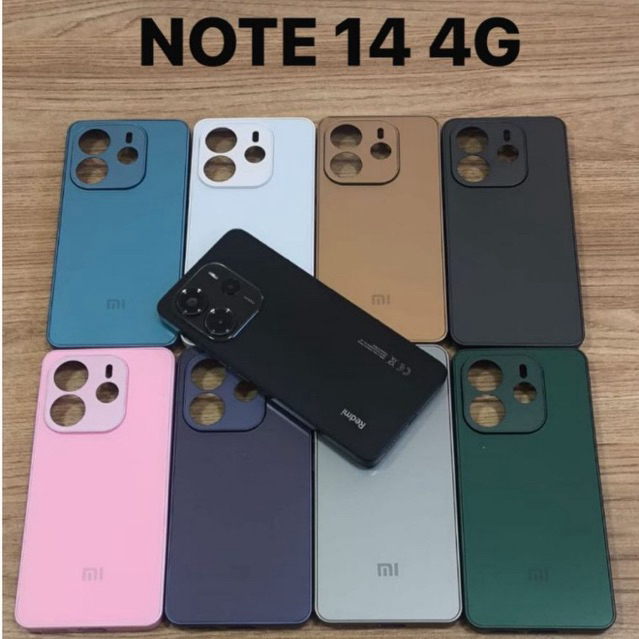 CAPA CASE CAPINHA PREMIUM P/XIAOMI NOTE 14 4g AVELUDADA POR DENTRO MODA LUXO ELEGANTE