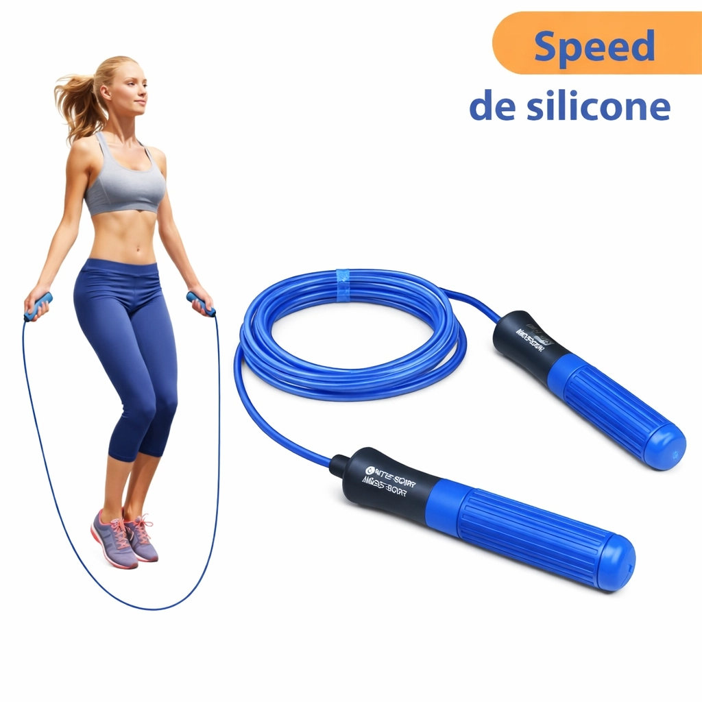 Corda de Pular 2,75m Silicone Resistente Ahead Sports – Cardio, Funcional e Pilates