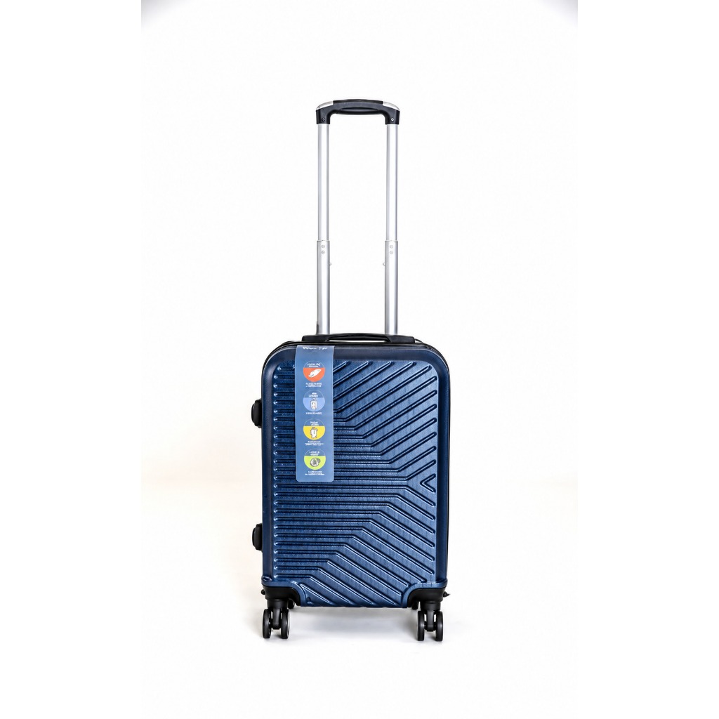 Mala de Bordo 18 Polegadas 8kg Bagagem de Mão Rodas 360° Removíveis para Viagem de Avião Resistente e Premium Compacta