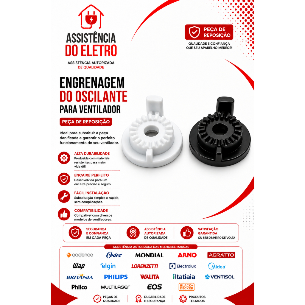 Posicionador Pescoço Ventilador Mondial Ultra Trava Regulagem