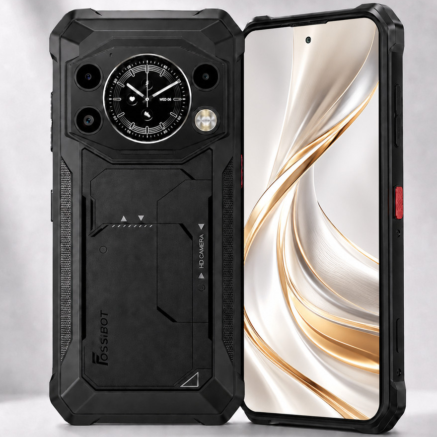 Uranyx F117 256 Gb Memoria 24 Gb Ram NFC Tela Traseira Android 15