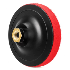 Disco Suporte com Velcro 115mm 4.1/2 Pol Rosca M14 para Lixa Esmerilhadeira Titanium Platina