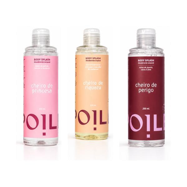 Kit Refis Luxo: Riqueza, Perigo e Princesa (200ml) - Spoiler