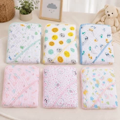 TOALHA DE BANHO BEBÊ FRALDA SOFT COM CAPUZ PAPI OU MINASREY AVULSA KIT 2 OU 3 UNIDADES