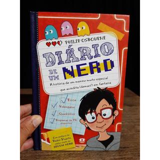 Livro Diario de um Nerd - Capa Dura - Philip Osbourne - Jovem Nerd