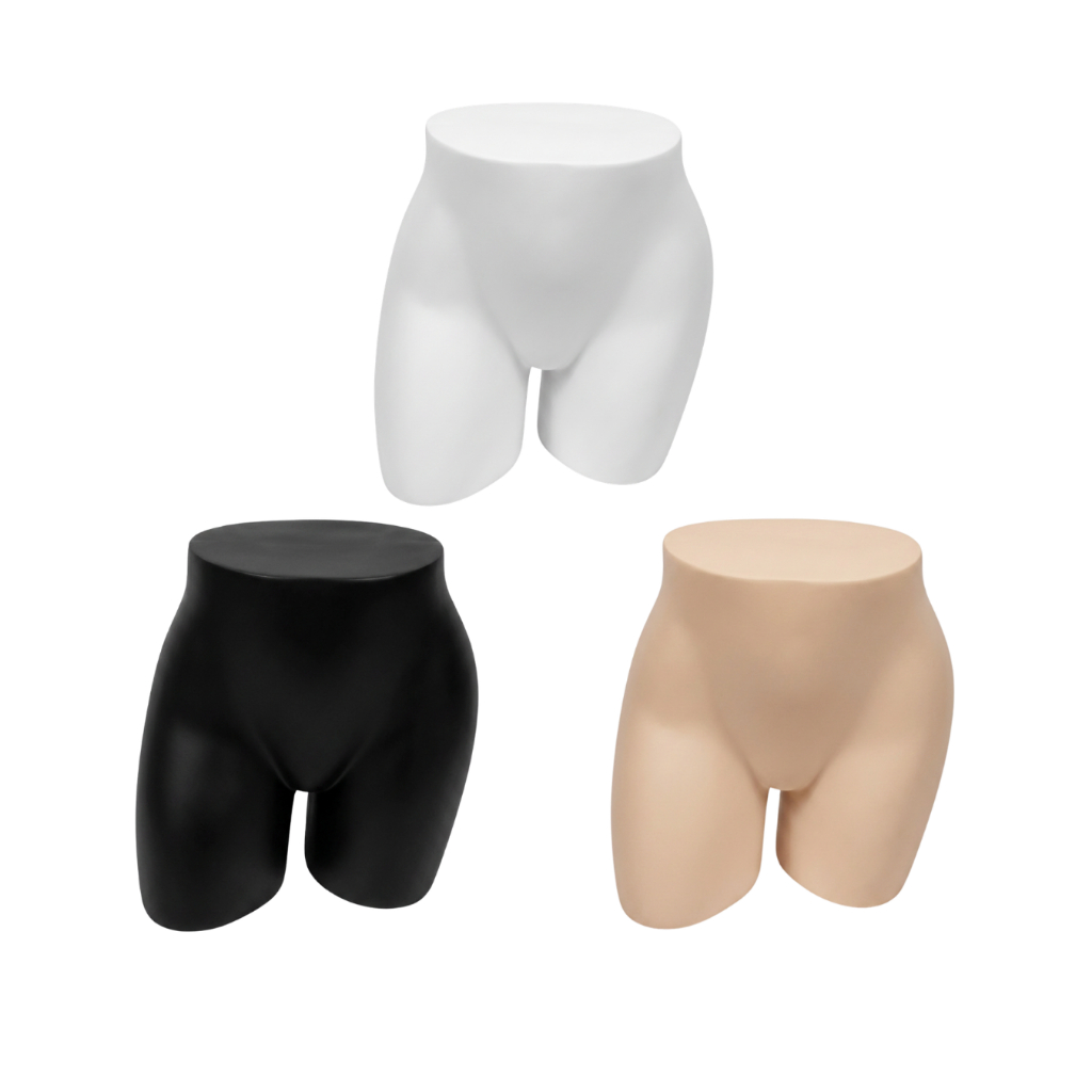 Expositor de Calcinha Feminina em Plástico <Preto<Branco<Bege<