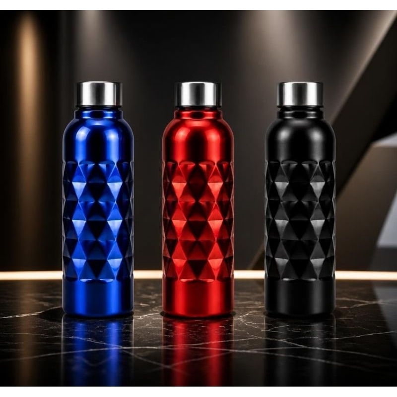 Garrafa Inox 750ml Art House Texturizada Squeeze Academia Escola Trabalho