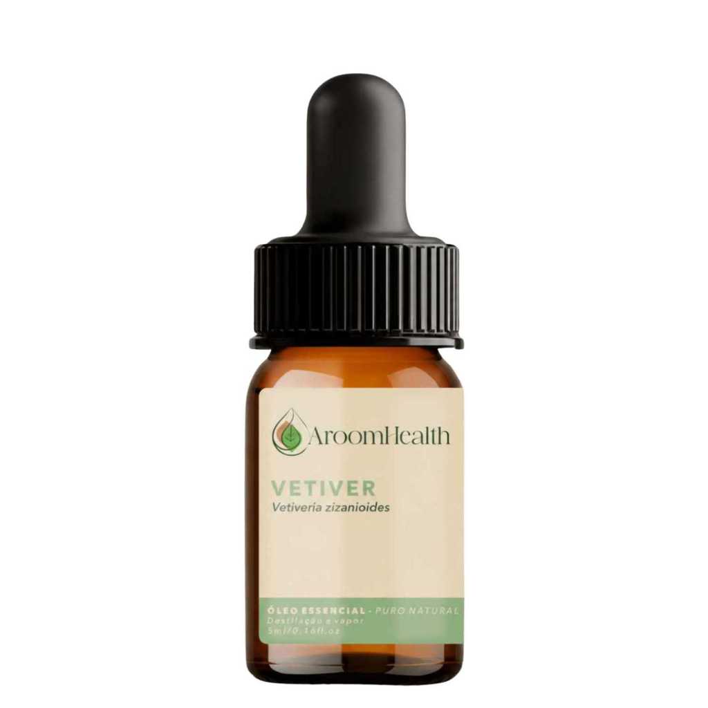 Óleo essencial puro natural de Vetiver 5 ml AroomHealth
