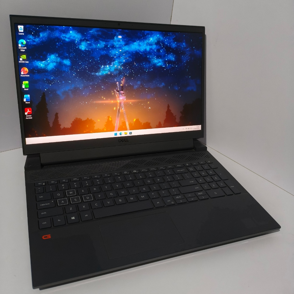 Notebook Gamer Dell G15, Ryzen 7 5800H, RTX 3060, 16GB RAM DDR5, 512GB SSD NVMe,