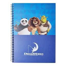 CADERNO DREAMWORKS- UNIV 1M CD B 80F - 10316 - UNITÁRIO E SORTIDO · foto 2