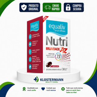 Suplemento Vitamina Nutri Imunidade A-Z 30 Cps - Equaliv