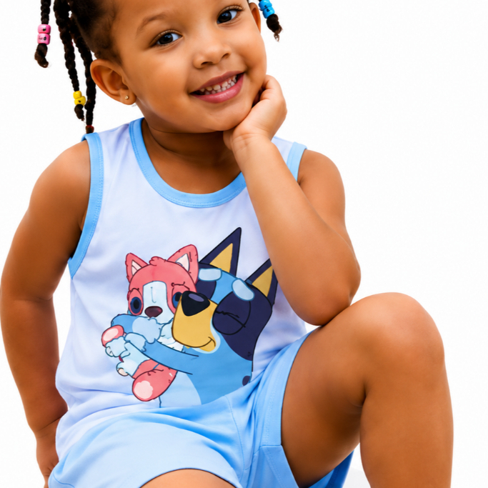 Pijama menina infantil/modelo regata