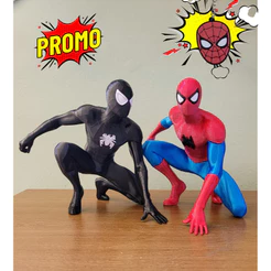 Action Figure Homem-Aranha 15cm Impressão 3D em PLA + Chaveiro Exclusivo Grátis