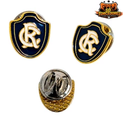 BOTON DOURADO ESCUDO OFICIAL - CLUBE DO REMO