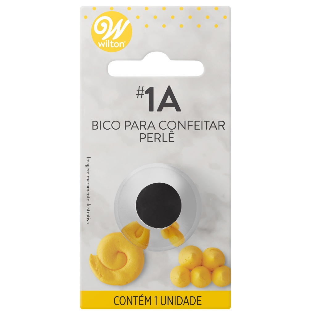 Bico De Confeitar 1A Perlê Grande Wilton