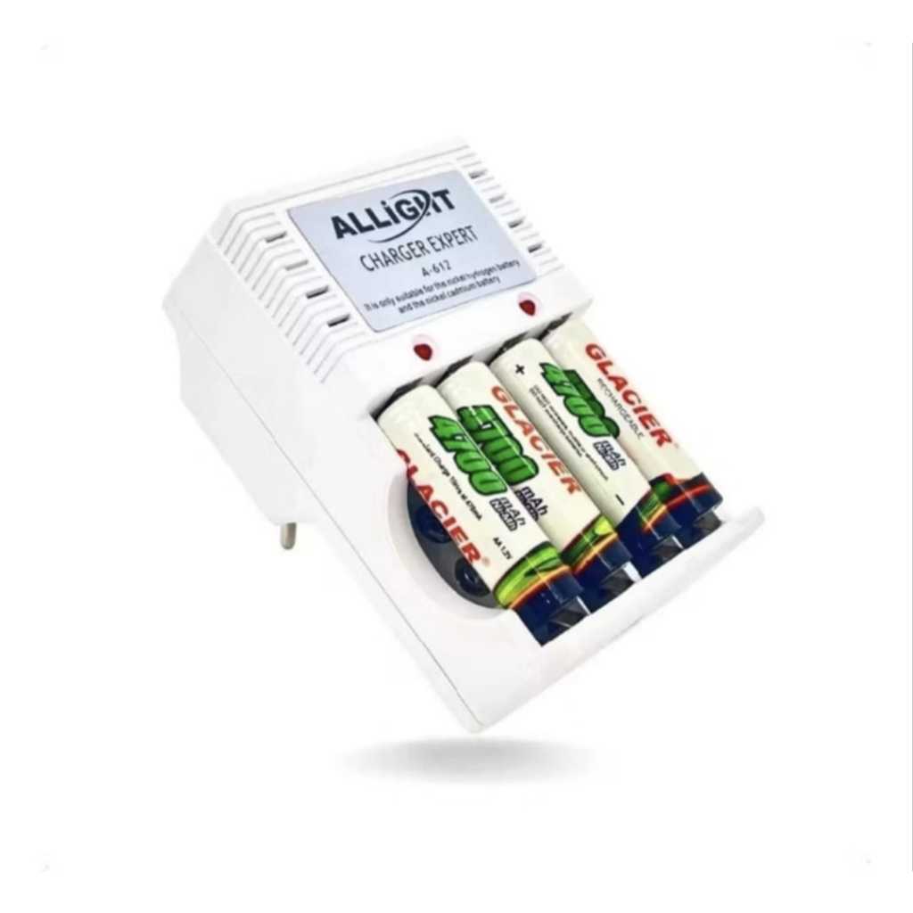 Carregador de Pilhas AA AA Bateria 9V Universal Bivolt