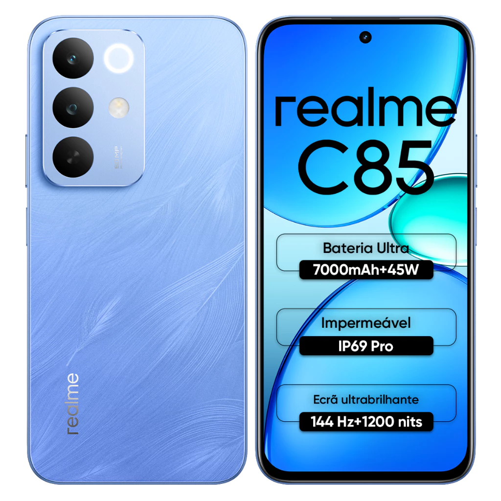 Celular Smartphone Realme C85 4G Versão Global Envio Imediato (COM CAPINHA DE CORTESIA)