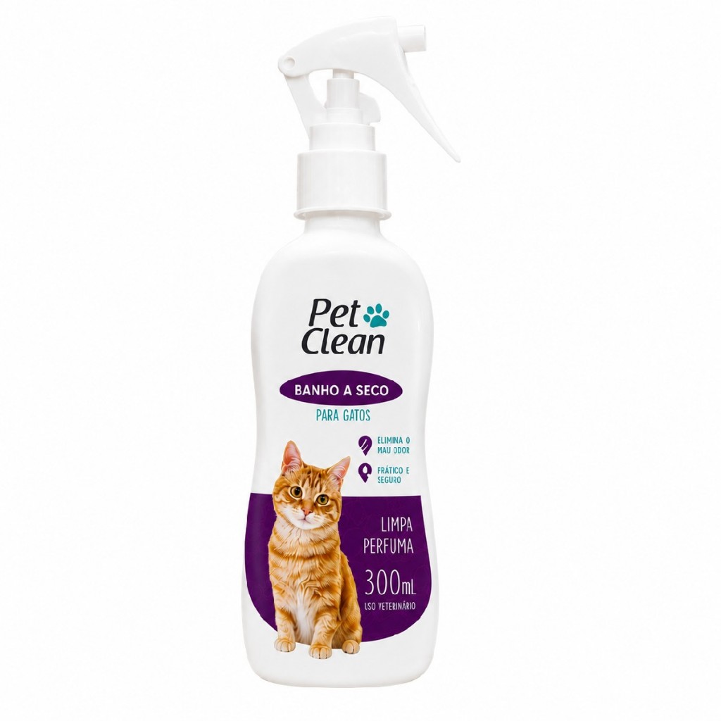 Banho a Seco Pet Clean para gato 300ML
