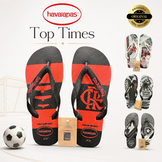 Chinelo Havaianas Masculino Top Times Confortável e Macio Flamengo Vasco Fluminense Botafogo Original Lançamento