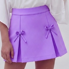 Short Saia Infantil com Laços Alfaiataria – Conforto e Estilo para Sua Pequena
