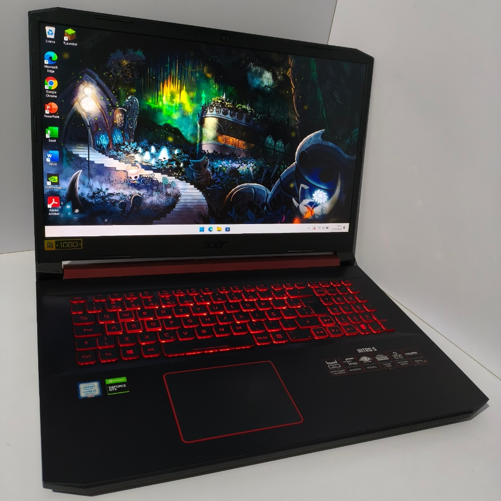Notebook Acer Nitro 5, Core i5 9ª, GTX 1650, 16GB RAM, 500GB SSD, 17.3P FHD IPS, Windows 11