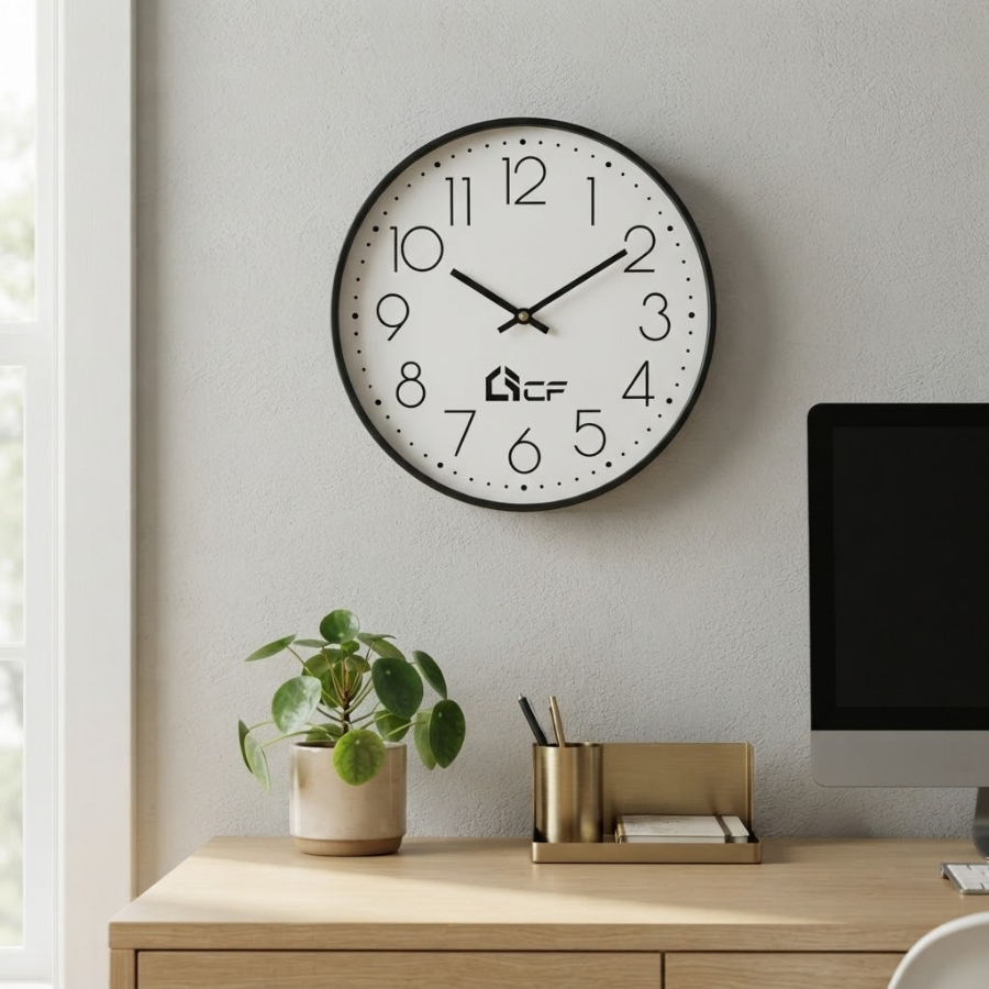 Relógio de Decoração para Escritório, Relógio De Parede, Relógio de Pilha