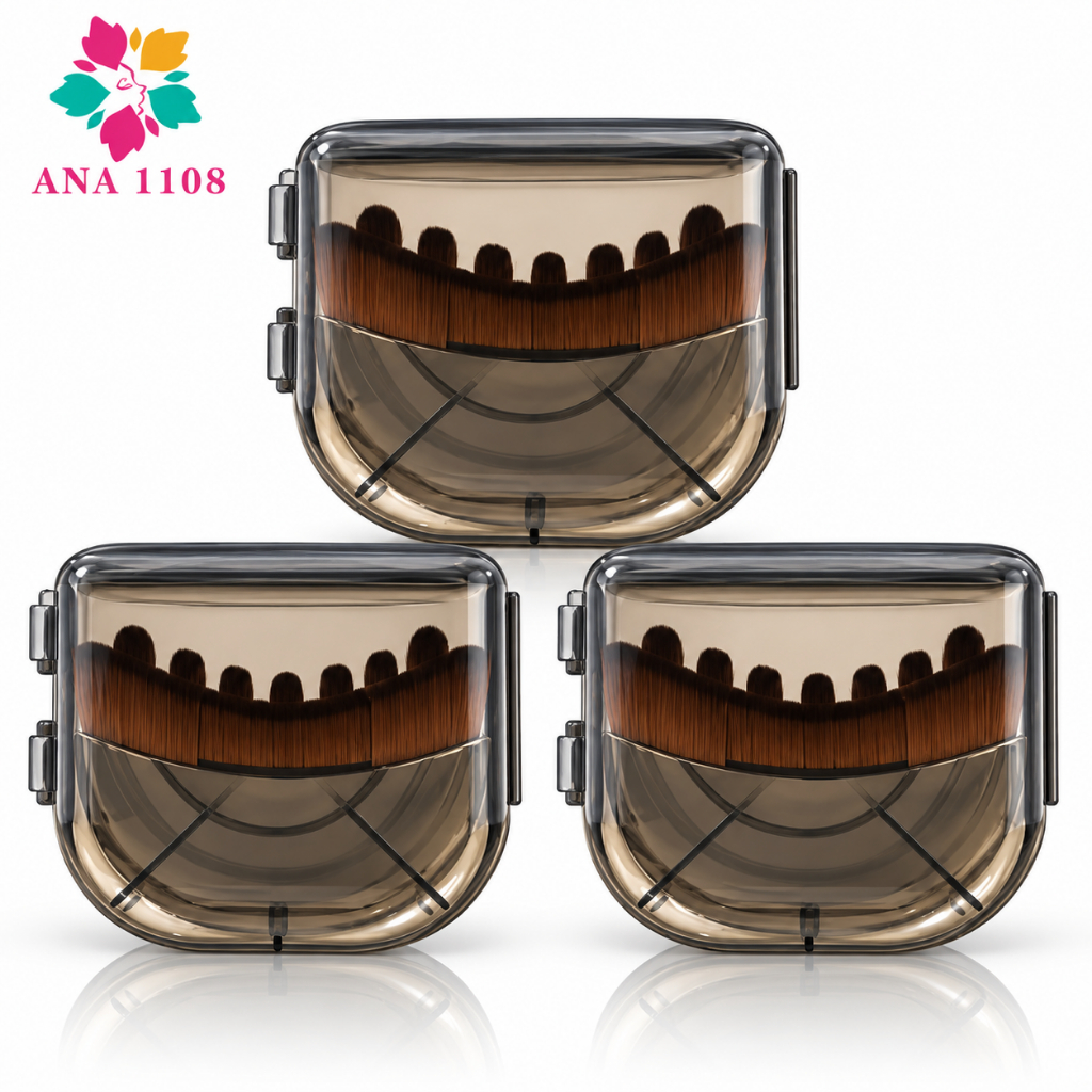 Kit3 Escova de massagem facial De Drenagem Linfática Ergonômica Macia
