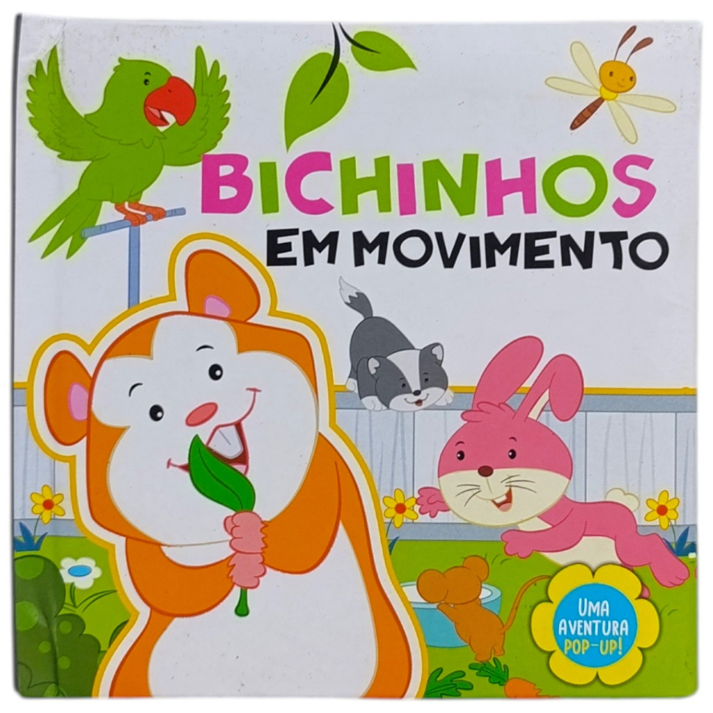 Uma Aventura Pop-Up - Bichinhos em movimento - livro infantil 3D - Pé da Letra