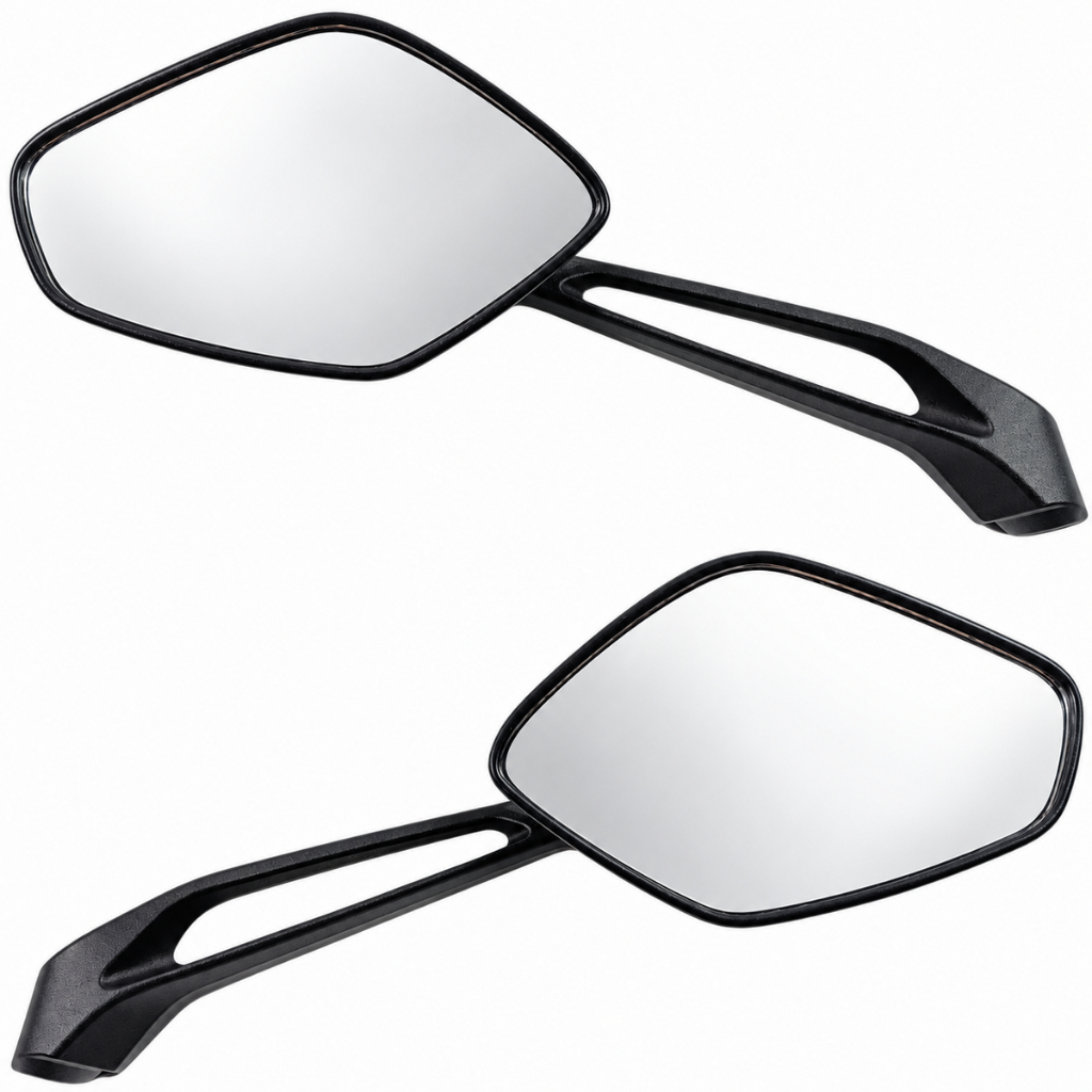 Par Retrovisor Bajaj 400 Fan Titan 150 160 Xre 190 Xre 300 Lander 250 Tenere 250 Fazer 250 Mt 03 07 — imagem 2 de 2