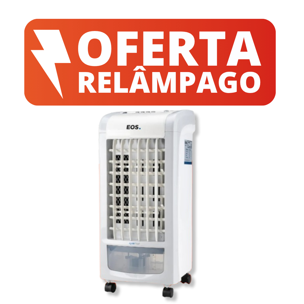 Climatizador de Ar Portátil 4 em 1 EOS Artic Fresh 3,5 litros 110V