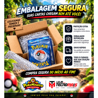Cartas Pokémon TCG Kanto 151 | 1ª Geração | 20, 50 ou 100 Cartas