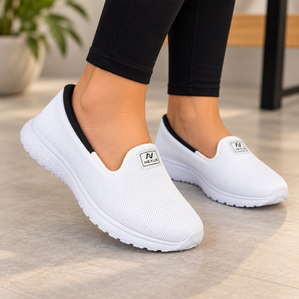 Sapatilha Feminina Adulta Leve e Confortável Para Academia Caminhada e Uso Diário