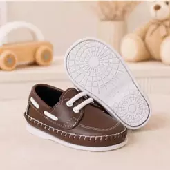 Mocassim Infantil Confortável Macio Moderno Menino Kids Juvenil Casual Antiderrapante Batizado,Casamento,Aniversario