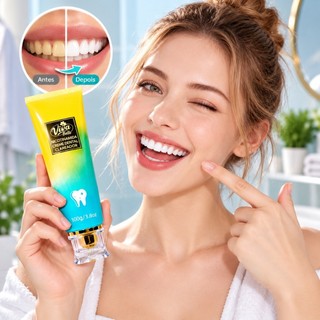 Kit com 2 unidades  VivaBelle Creme Dental com Niacinamida | Clareamento Suave Sem Irritação para Uso Diário toothpaste
