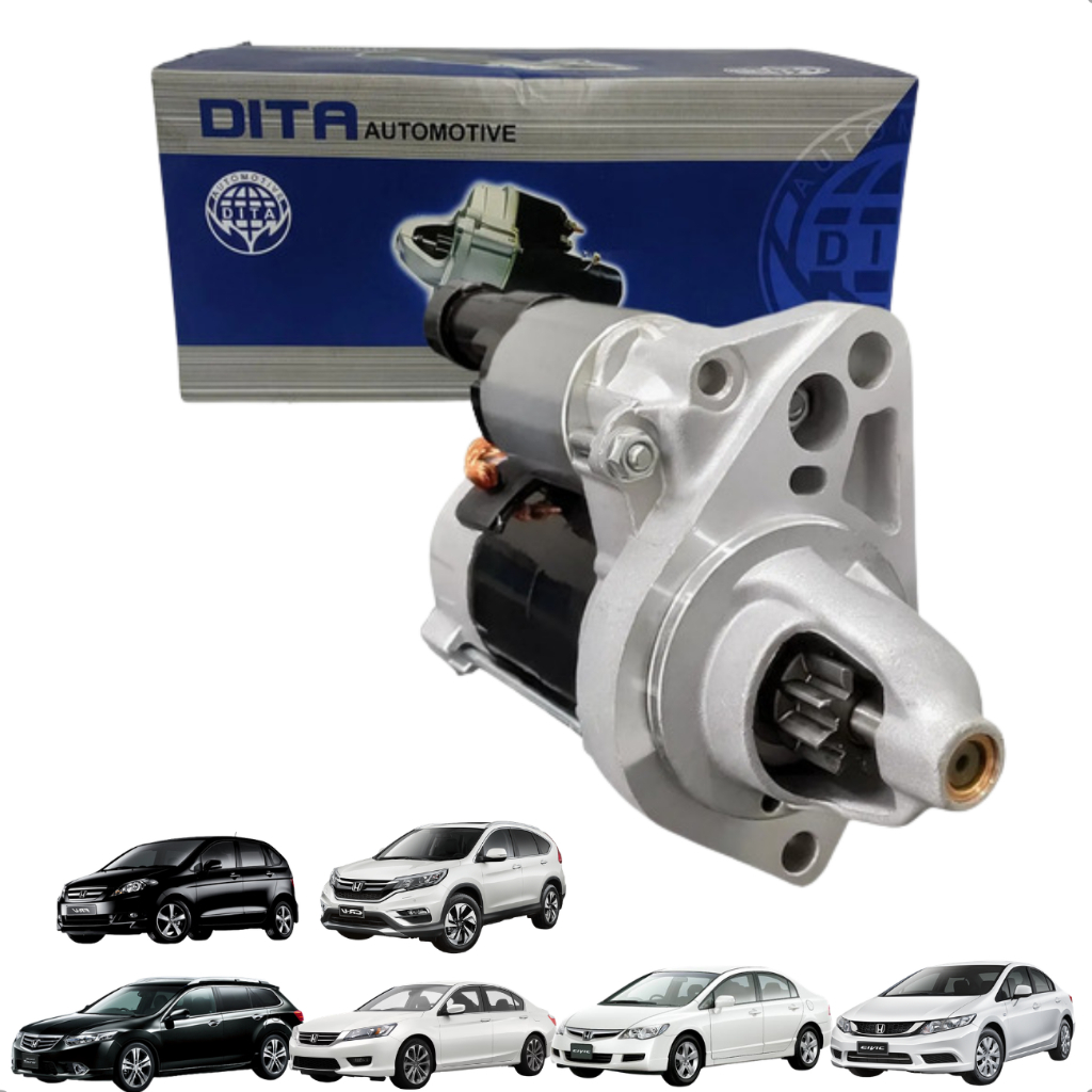 Motor Partida Arranque Accord Civic Cr-v Fr-v 1.8 2.0