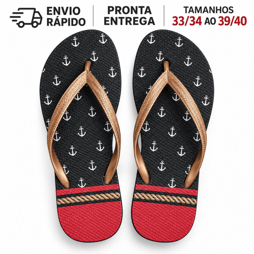 Kit Chinelo Feminino Adulto 2 Pares Borracha Antiderrapante Confortável Estampado Casual do 34 ao 39