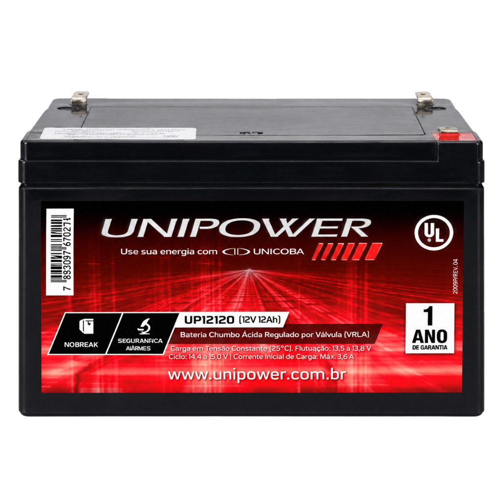 Bateria Selada VRLA 12V 12AH SP 12-12 Getpower