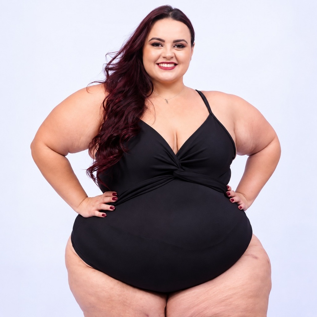 Maio Body Bory Feminino Tamanho Grande Plus Size Premium Sem Manga Alça Nó no Busto Moda Gringa