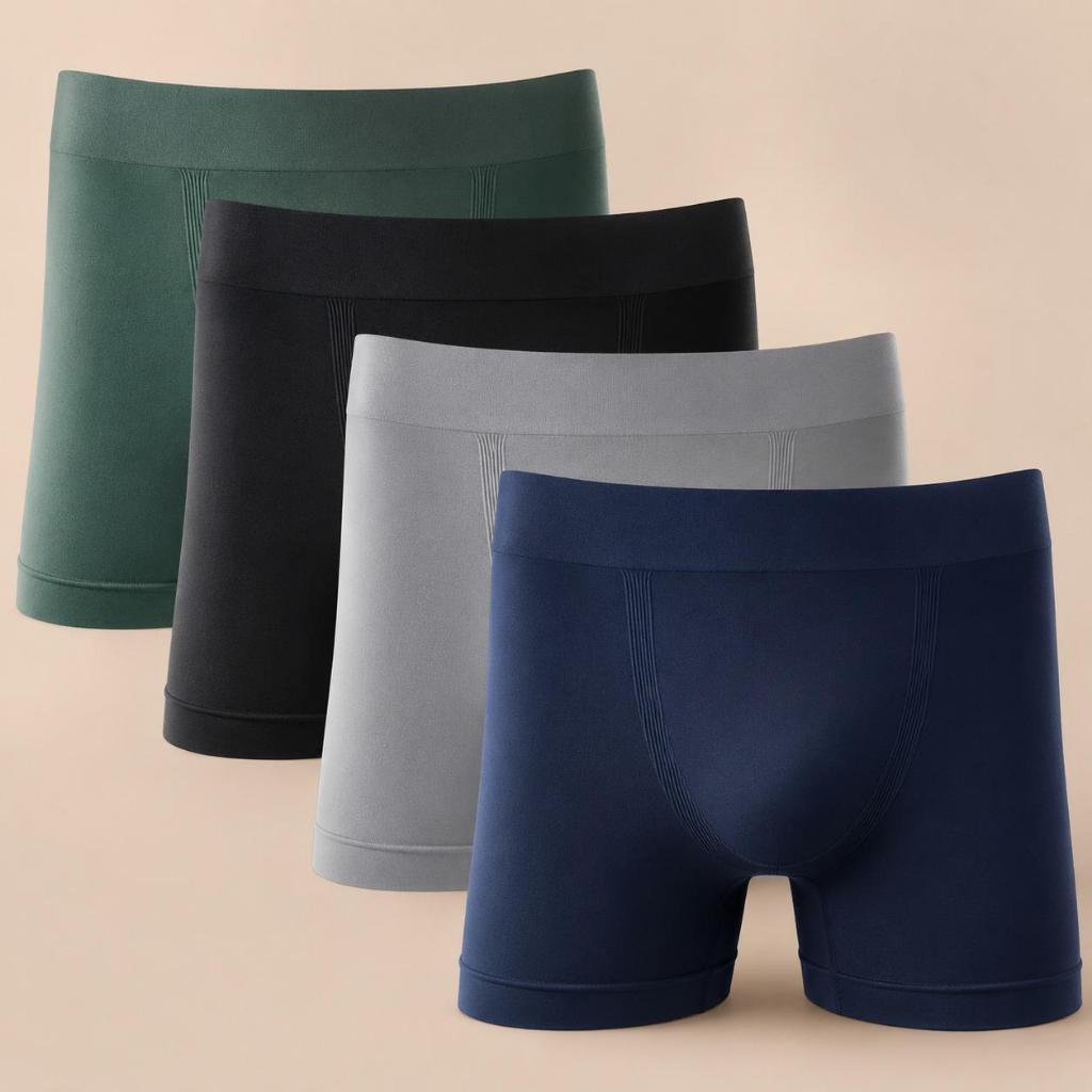 Kit 10 Cuecas Boxer Adulto Cueca Box Microfibra Premium Cueca sem Costura