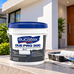 Eucatex Fundo Preparador Parede 15l Base Agua Branco DUE-PRO 300