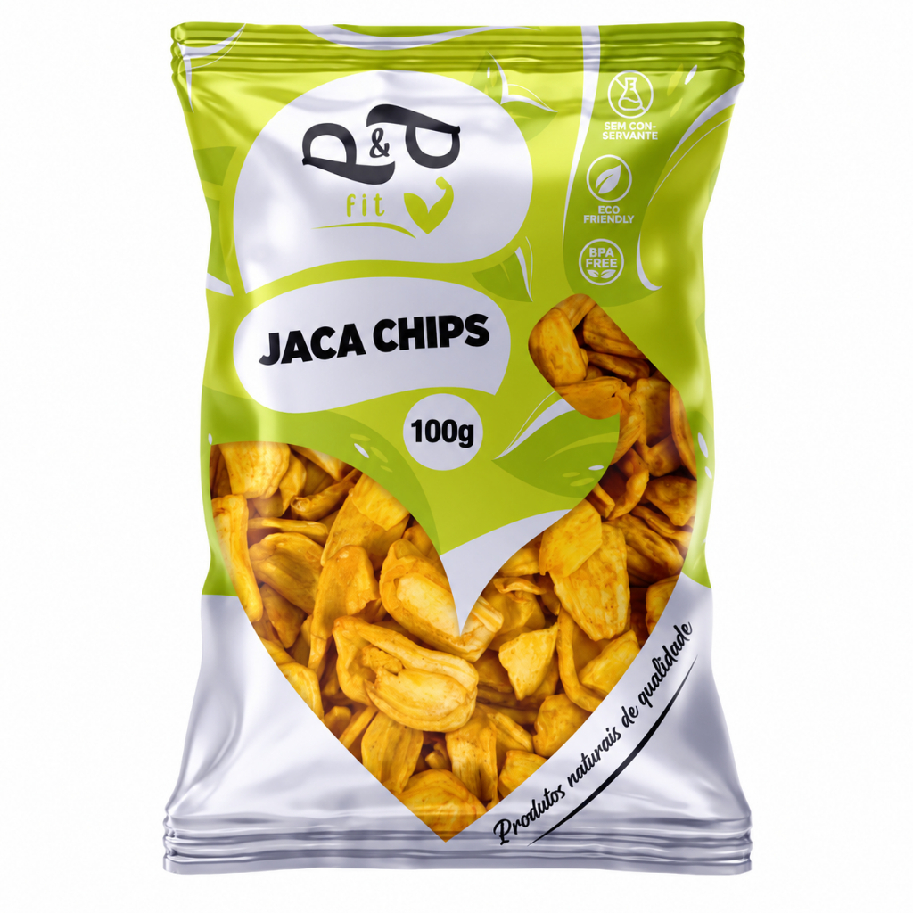 Jaca Chips 100g Crocante Natural P&P FIT