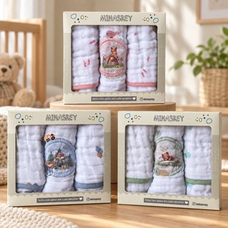 Pano de Boca Babete Bebê Tecido Soft | Macio e Absorvente 40x20cm | Muito Mimo Raposa
