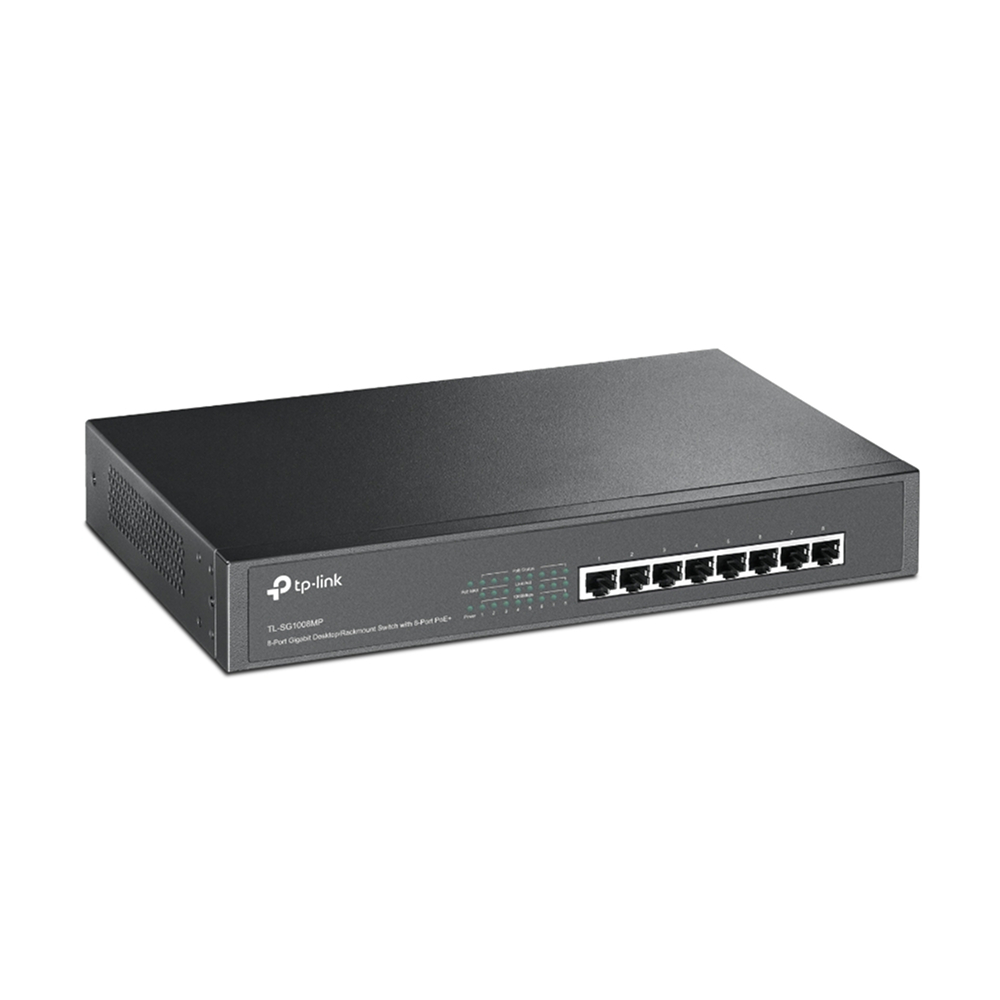 Switch de Mesa TP-Link Gigabit POE de 8 Portas TL-SG1008MP Outlet