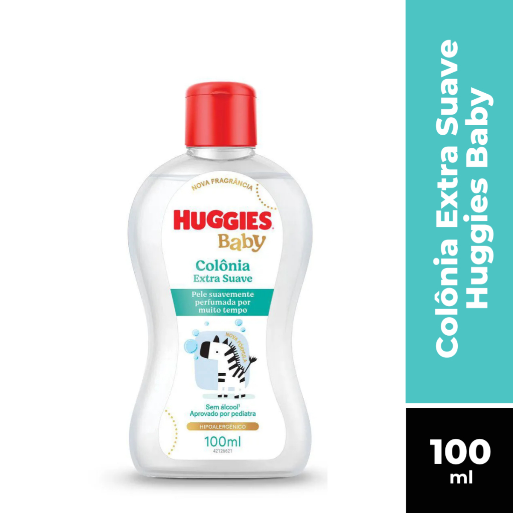 Colônia Infantil Extra Suave Huggies 100ml