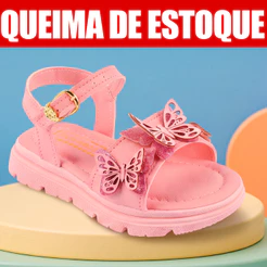 Sandália Infantil De Menina Feminino Live