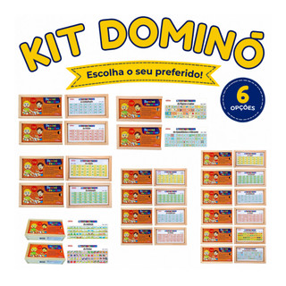 Kit Dominó Educativo Carimbras